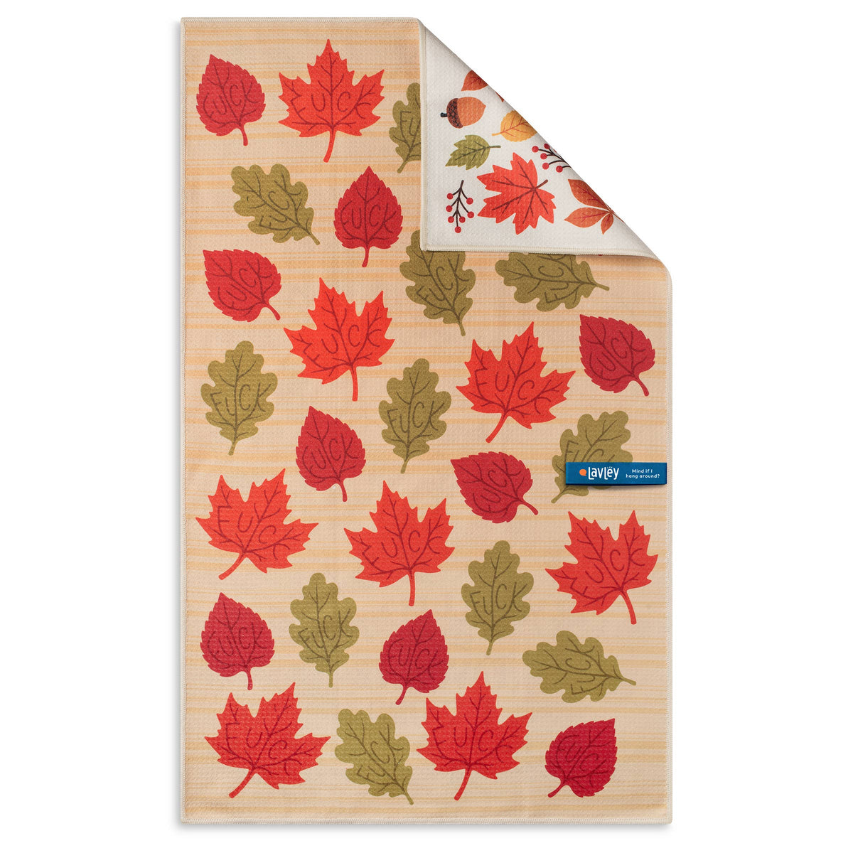 Fall Is My 2nd Favorite F-Word Microfiber Towel