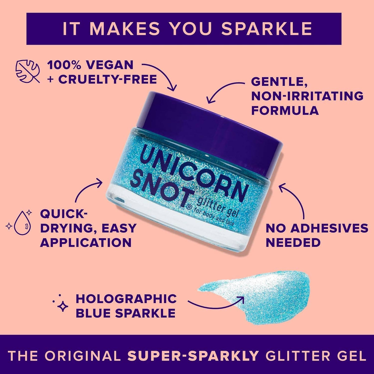 Sky-Blue | Body Glitter