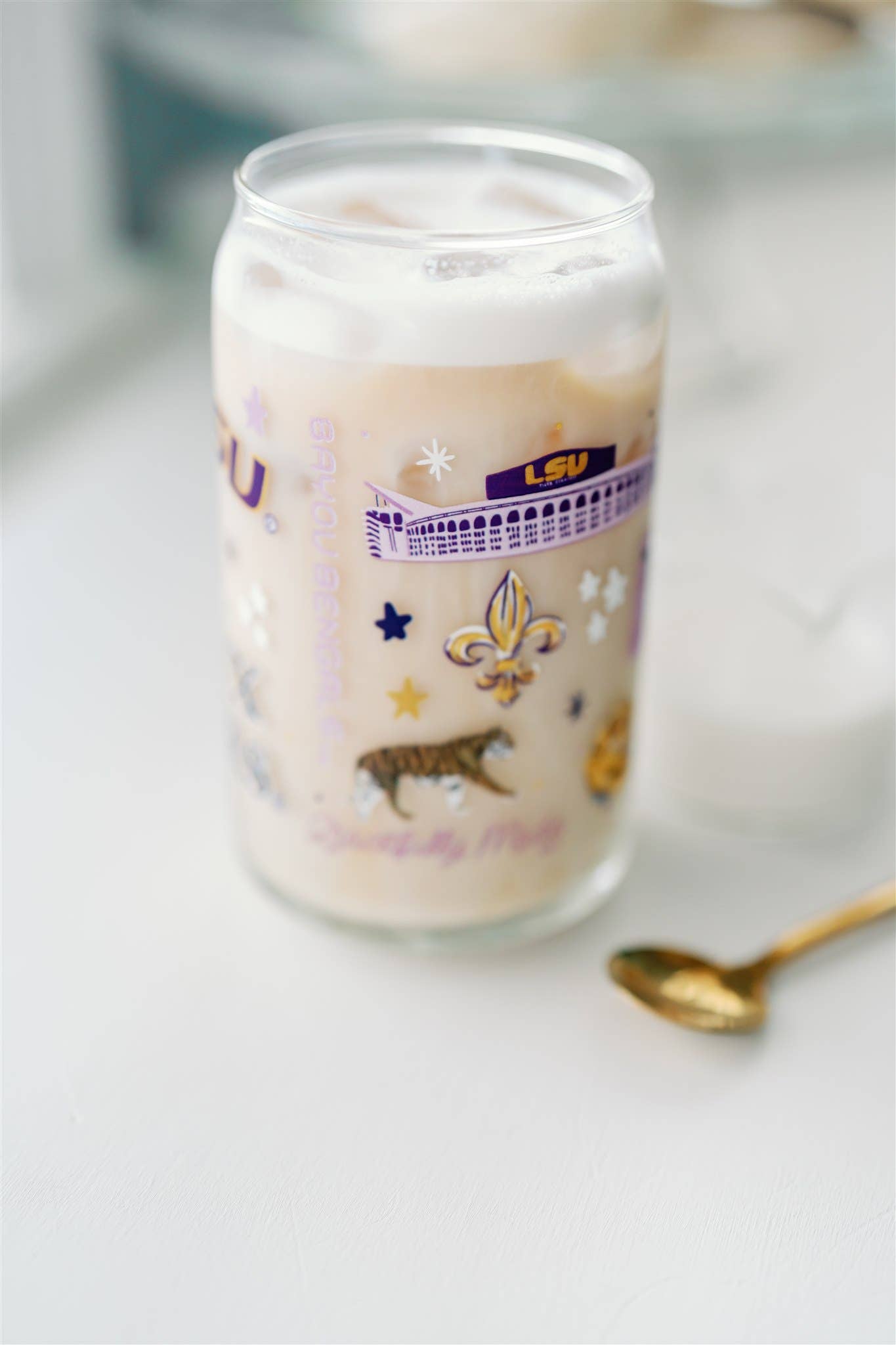 LSU Glass Cup