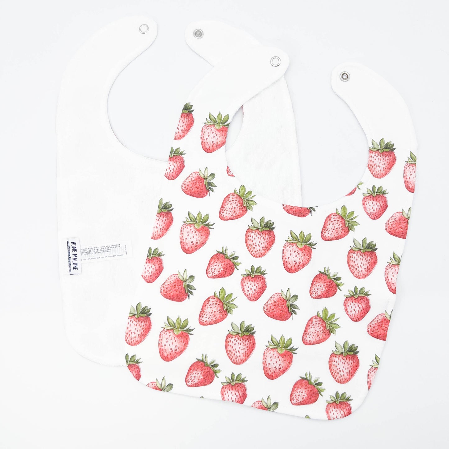 Strawberry Baby Bib