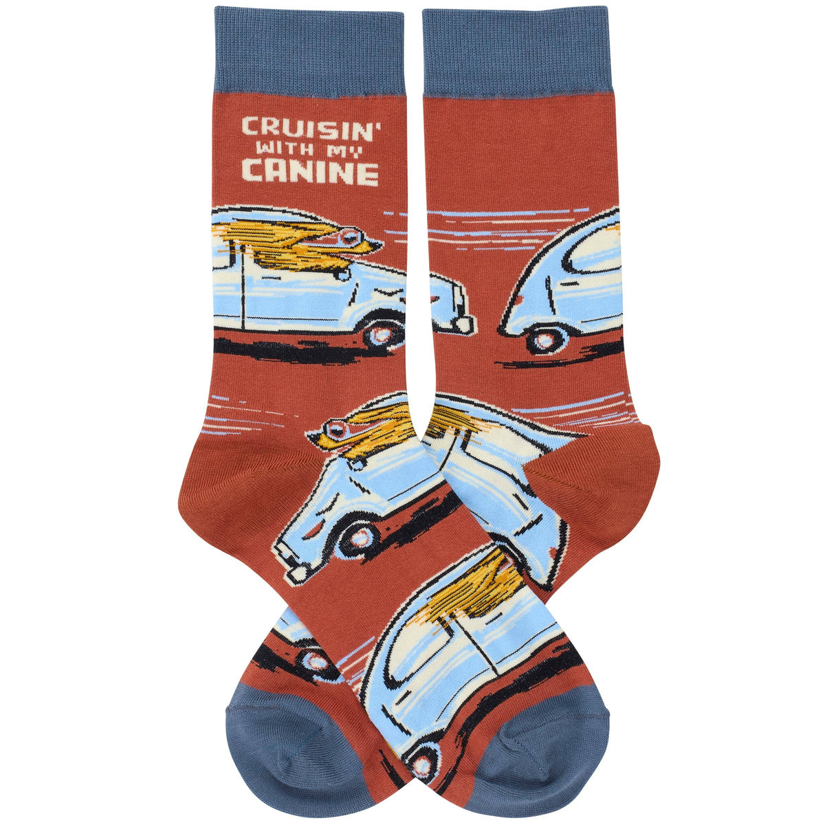 Cruisin With My Canine Socks