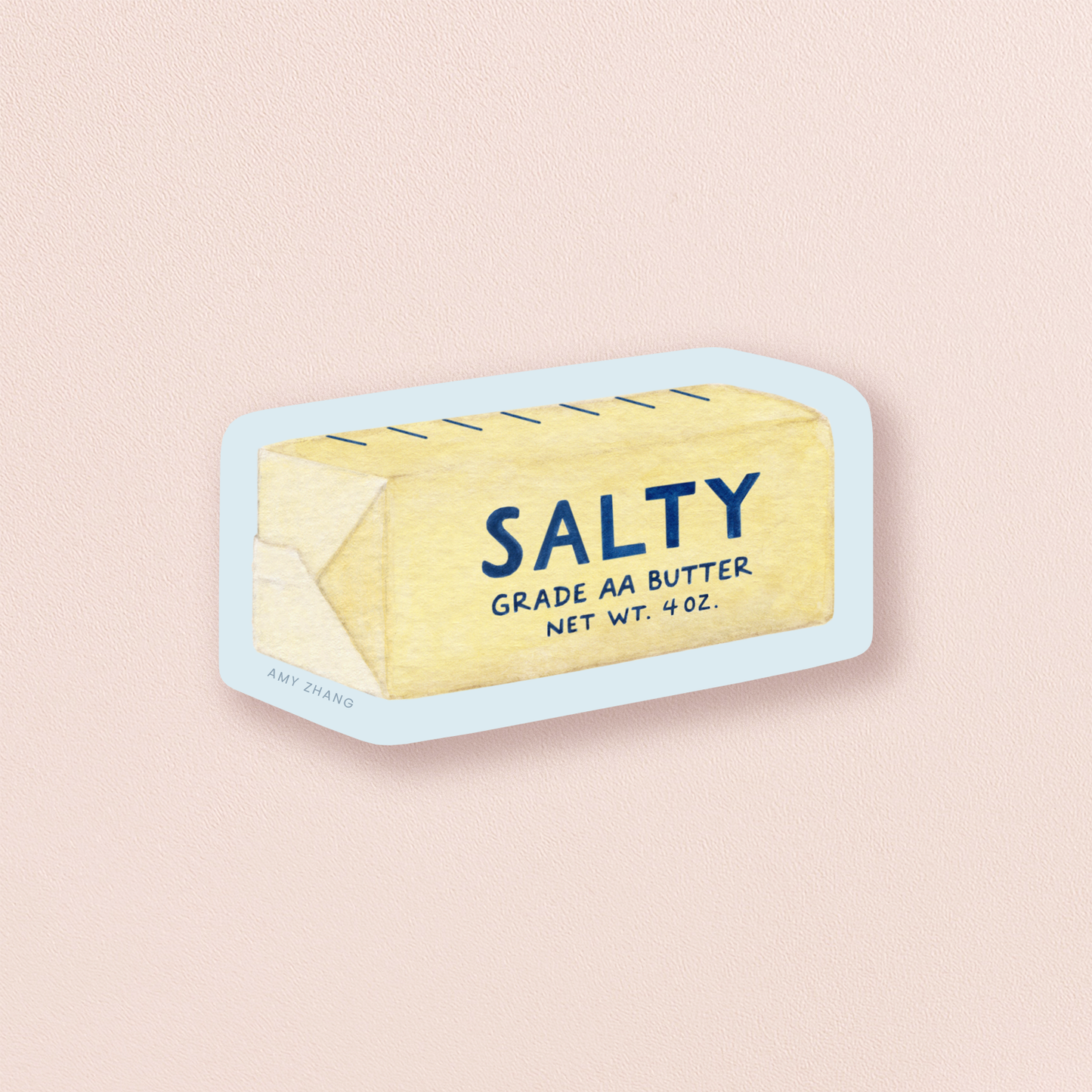 Salty Butter Stick Sticker