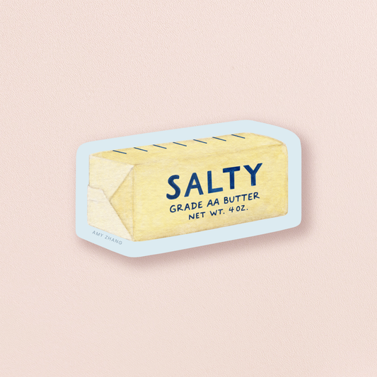 Salty Butter Stick Sticker