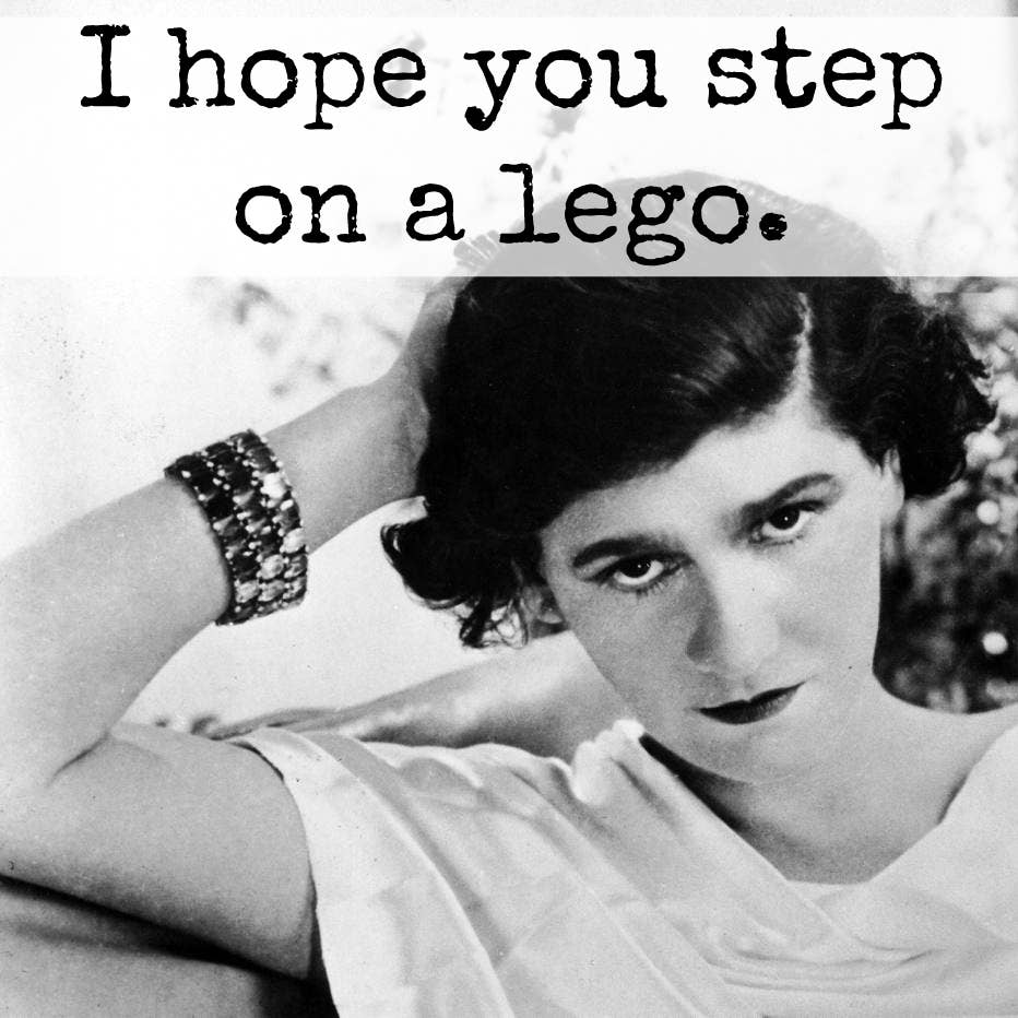 I Hope You Step On A Lego magnet