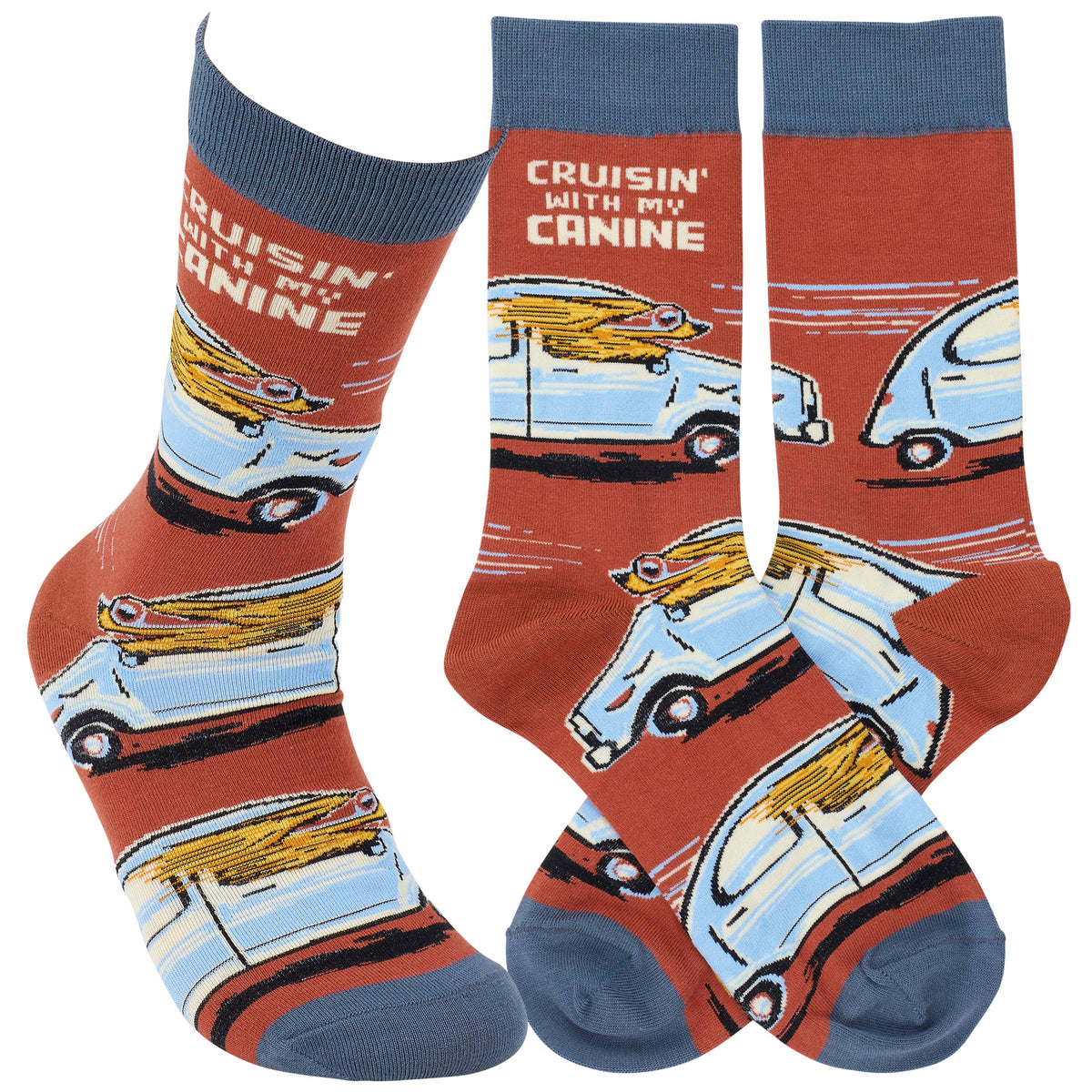 Cruisin With My Canine Socks