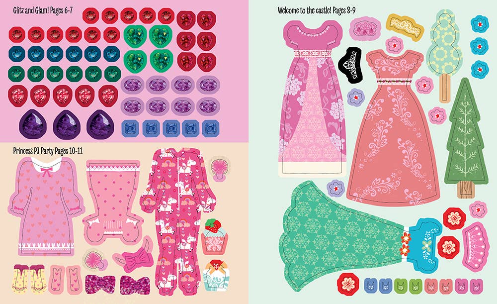 My Big Sticker Dress-Up: Sparkle Sweeties