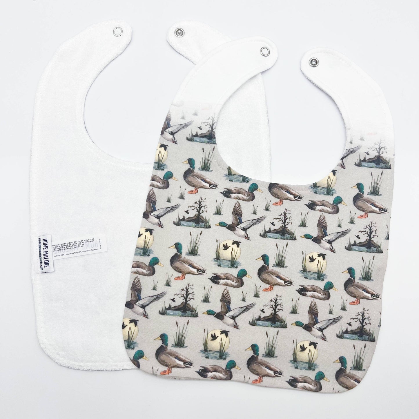 Mallard Duck Baby Bib