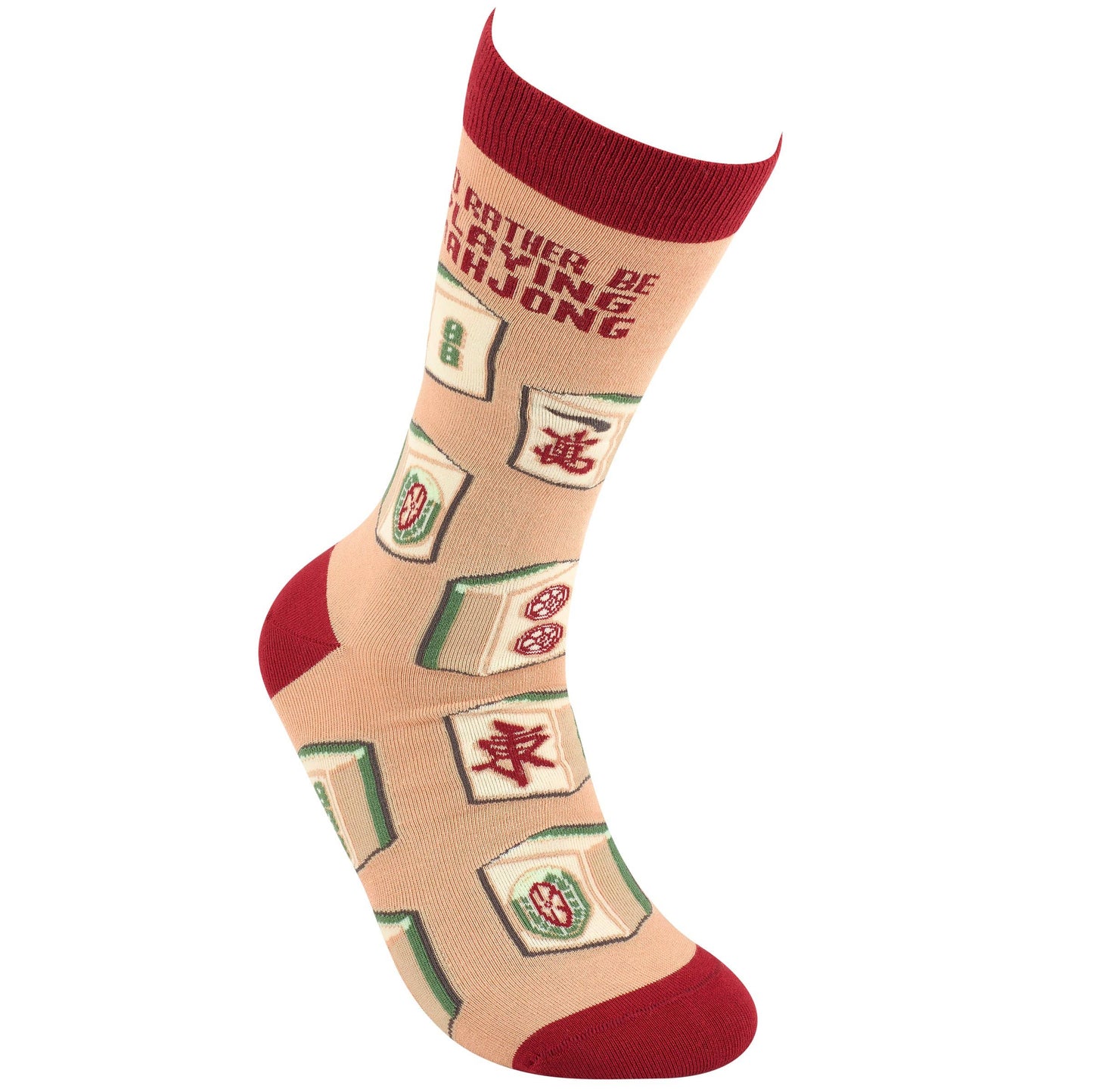 Rather Be Playing Mahjong Socks