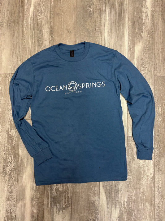 OS Sun Long Sleeve - Indigo Blue