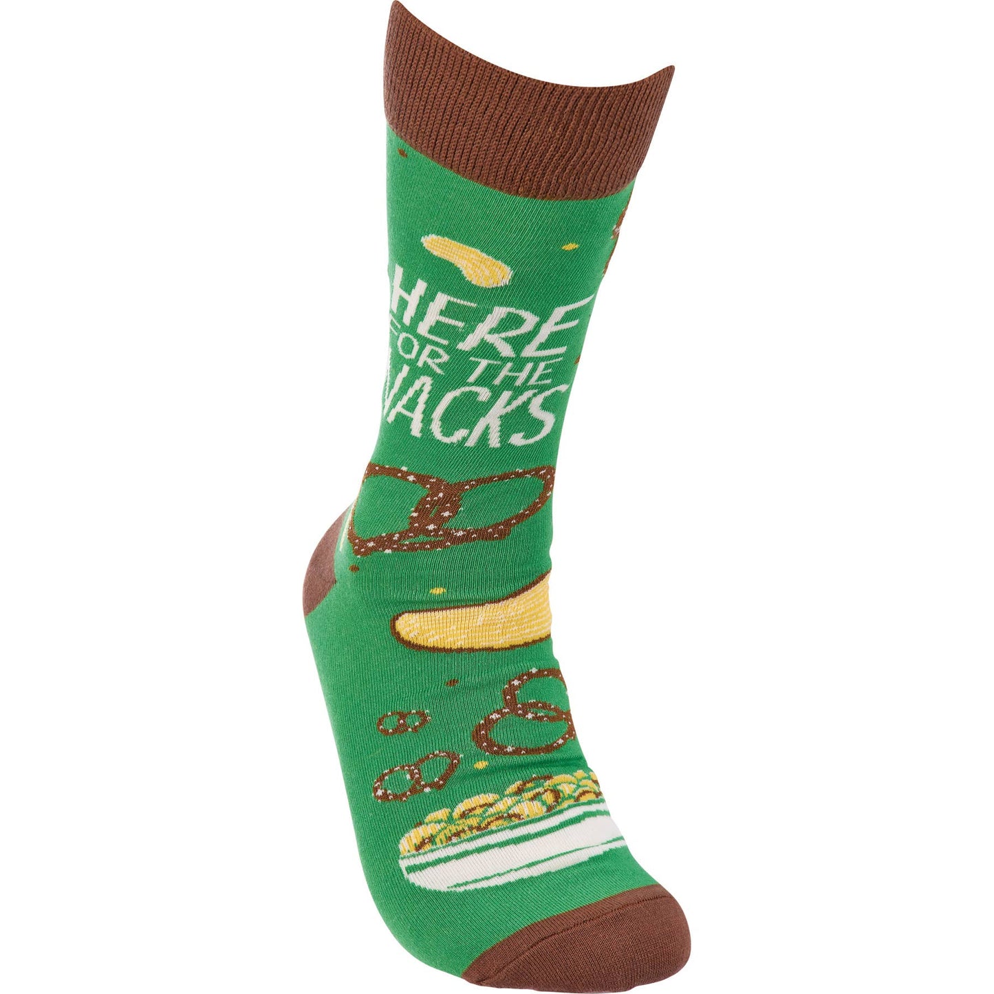 Here For The Snacks Socks