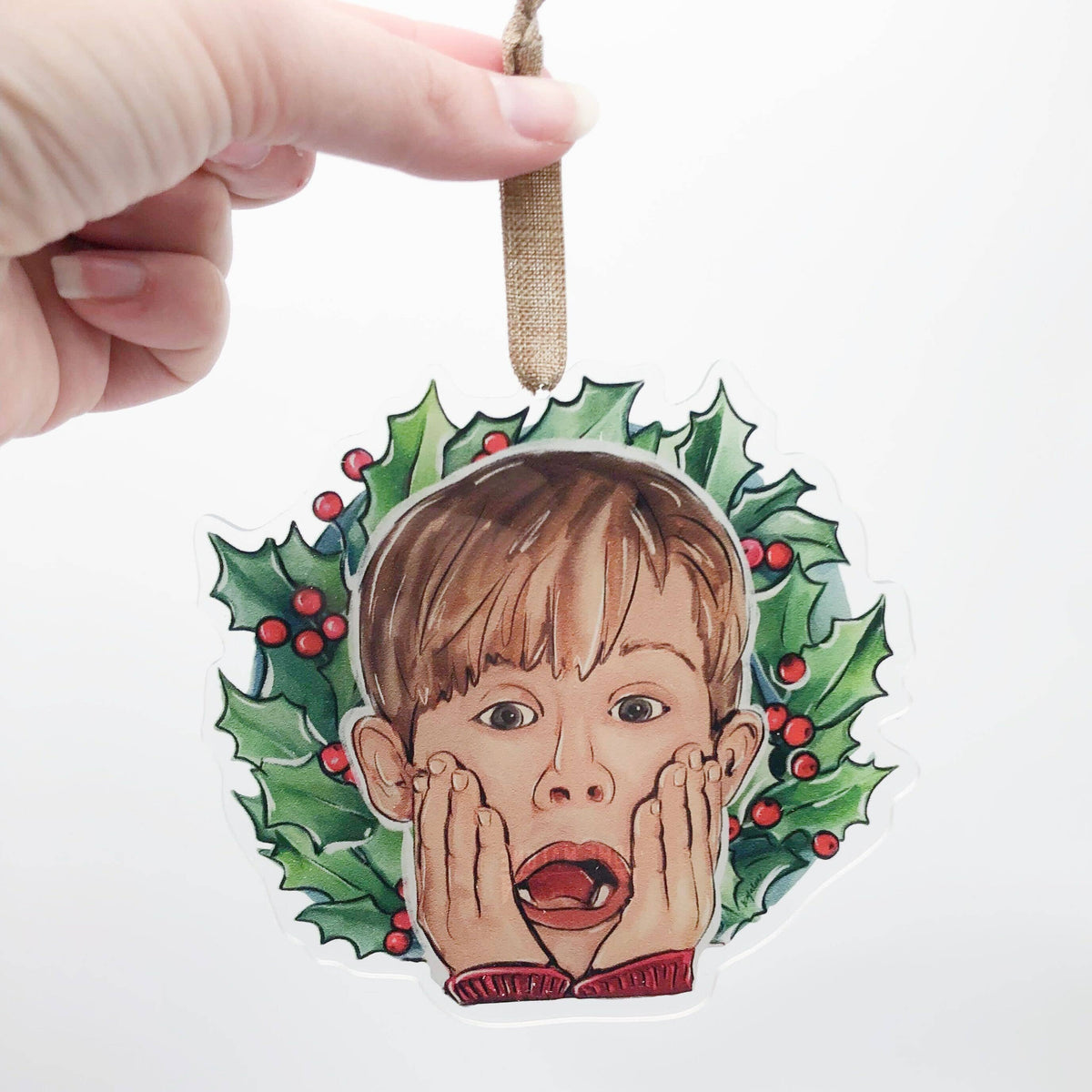 Acrylic Kevin Home Alone Ornament