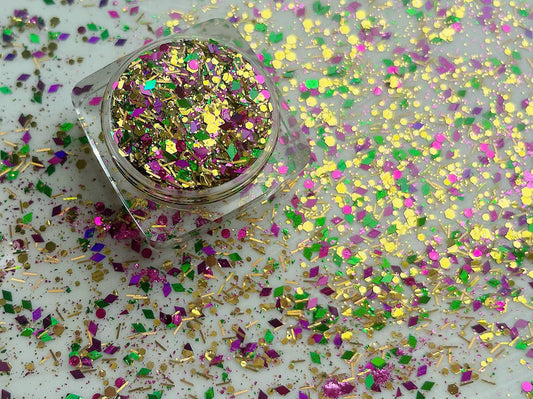 Carnival Time Face and Body Glitter