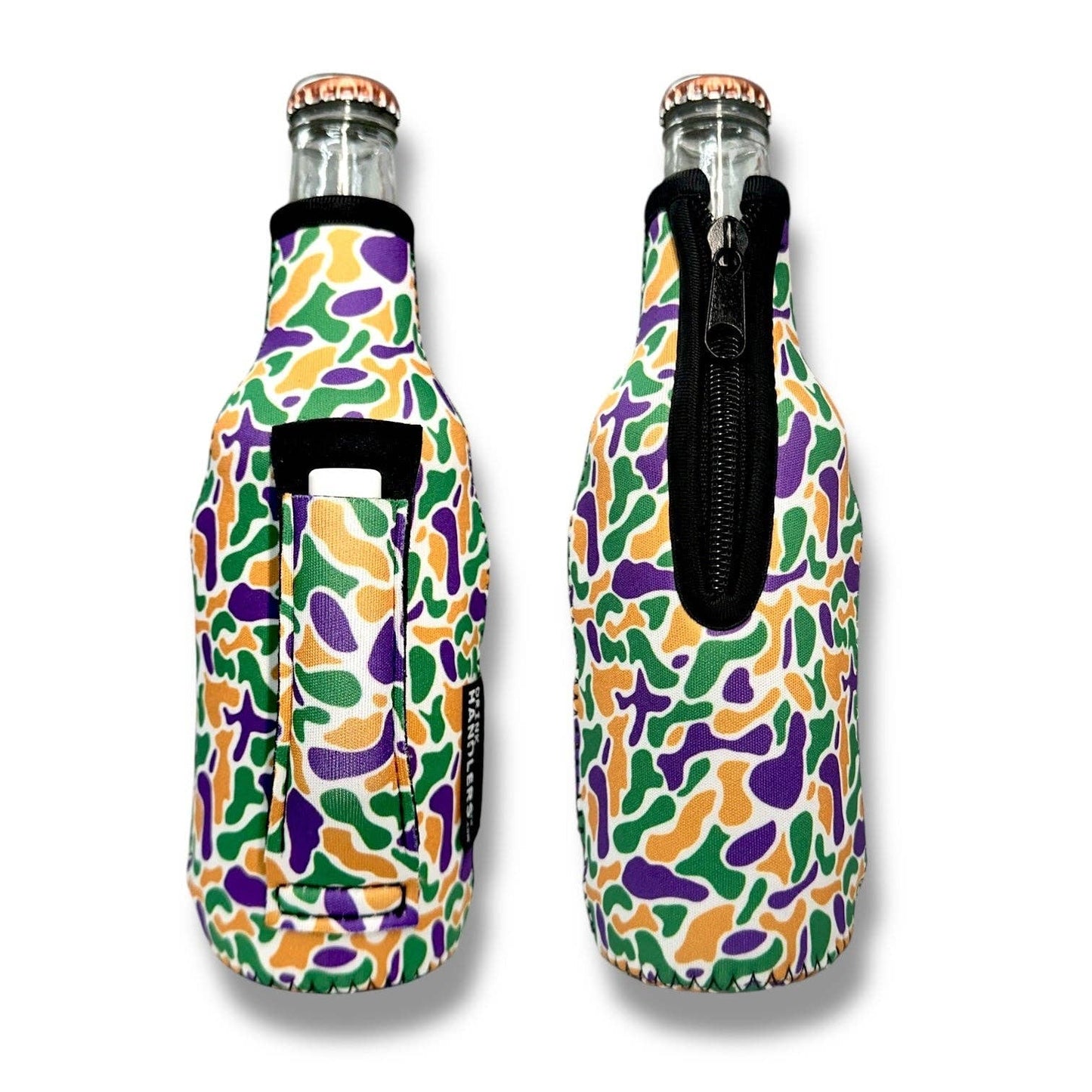 Mardi Gras Camo 12oz Bottleneck Handler™