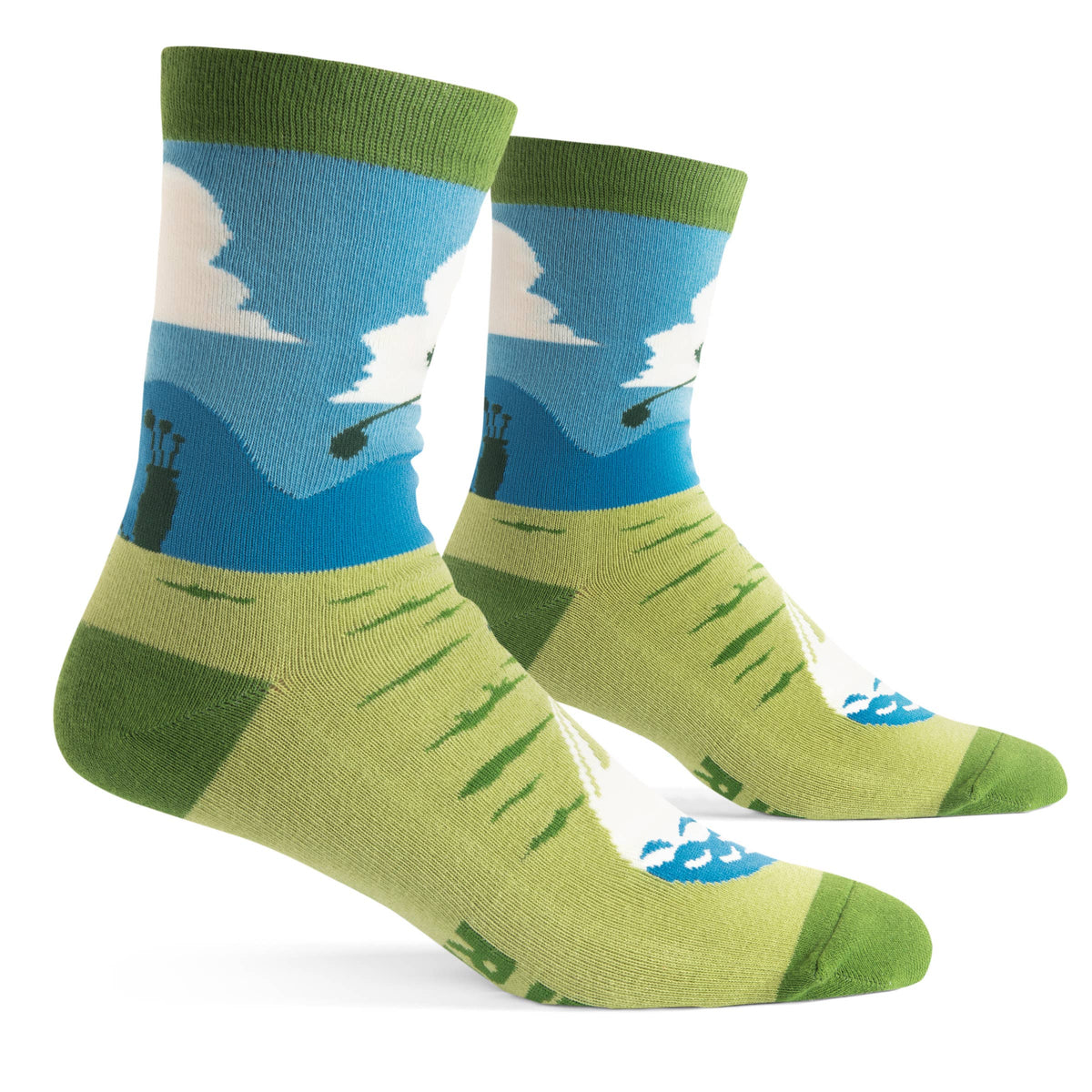 Swing Swear Repeat Funny Golf Socks for Men
