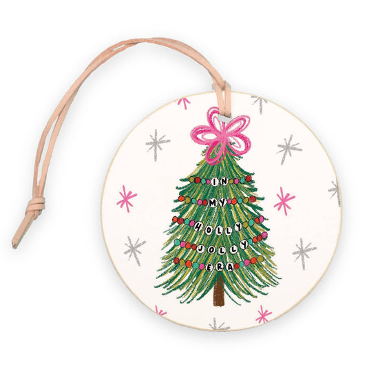 Holly Jolly Era ornament