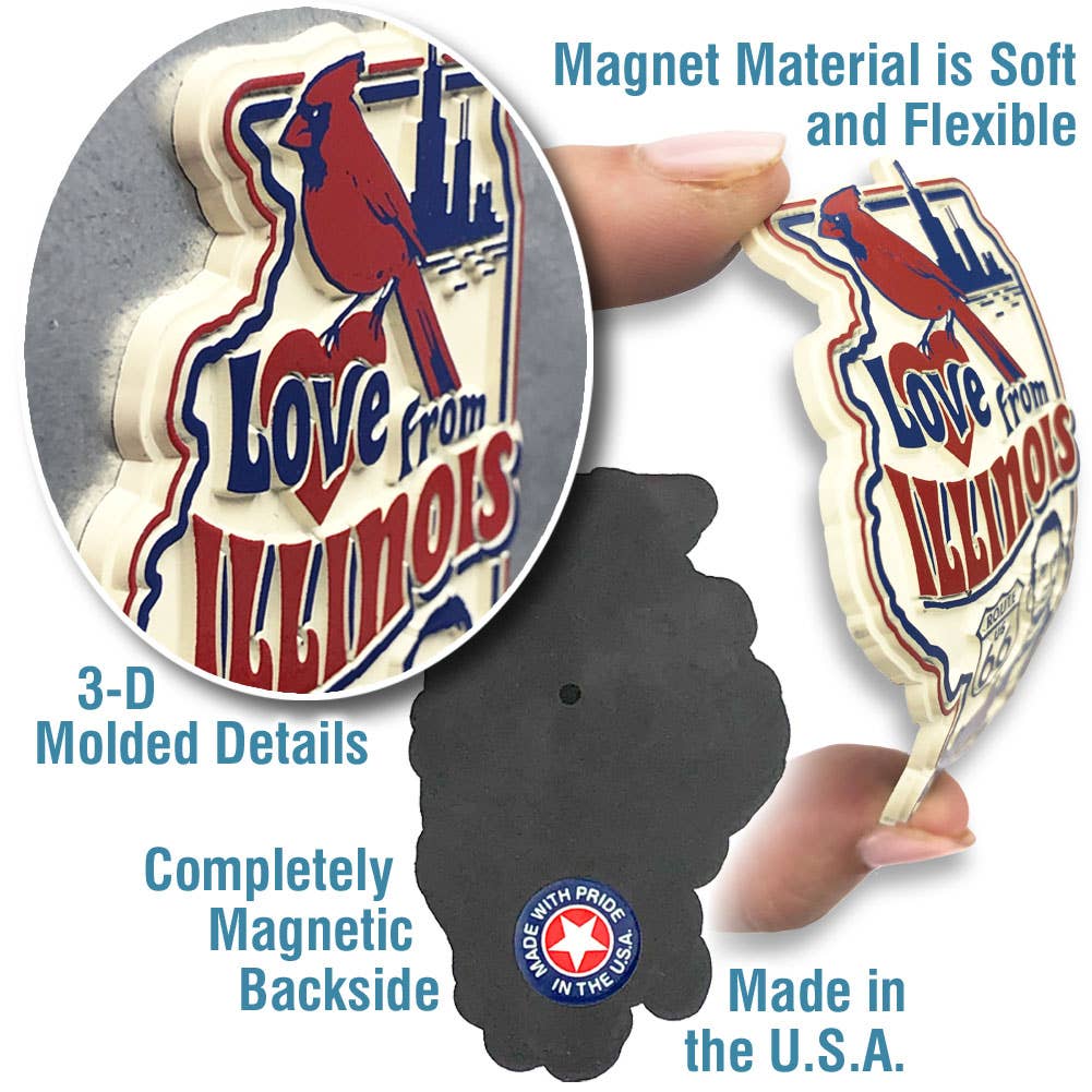 "Love from Mississippi" Magnet