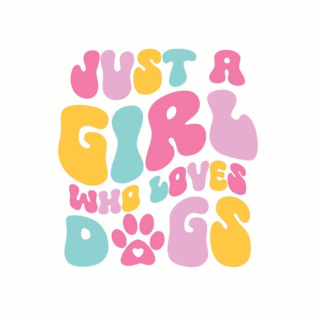 Car Coaster-Just A Girl Who Loves Dogs