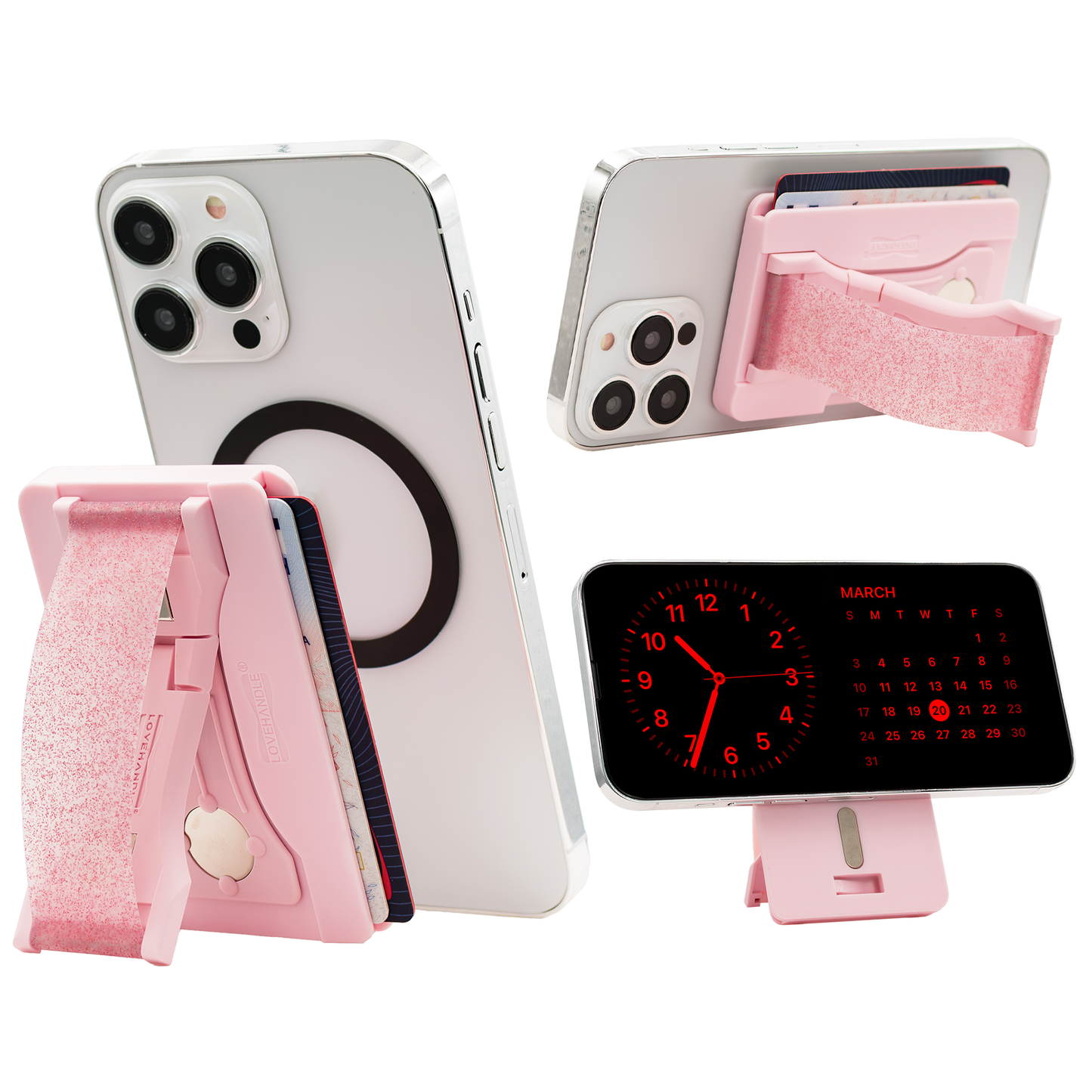 PRO Wallet for MagSafe® - Pink Diamond Glitter