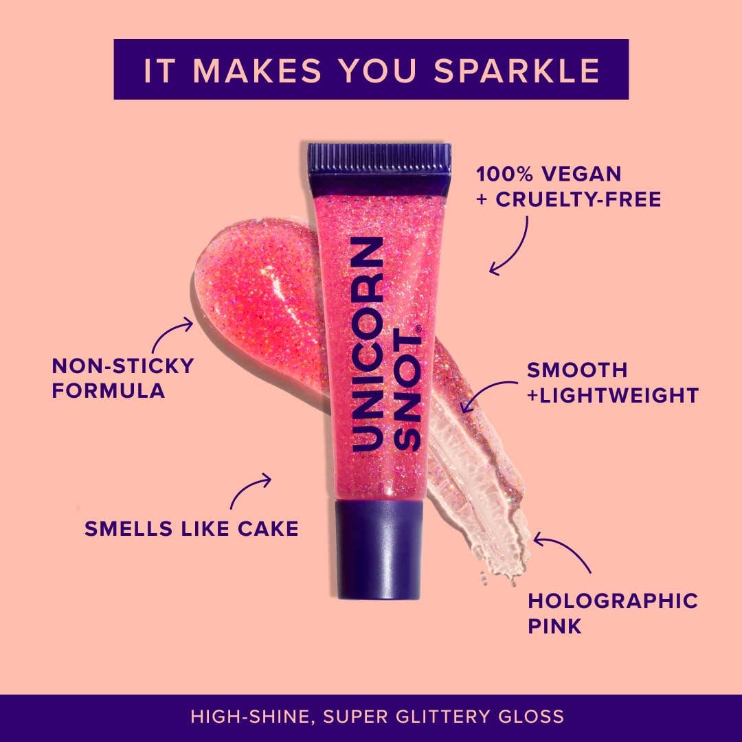 Flamingo | Glitter Lip Gloss