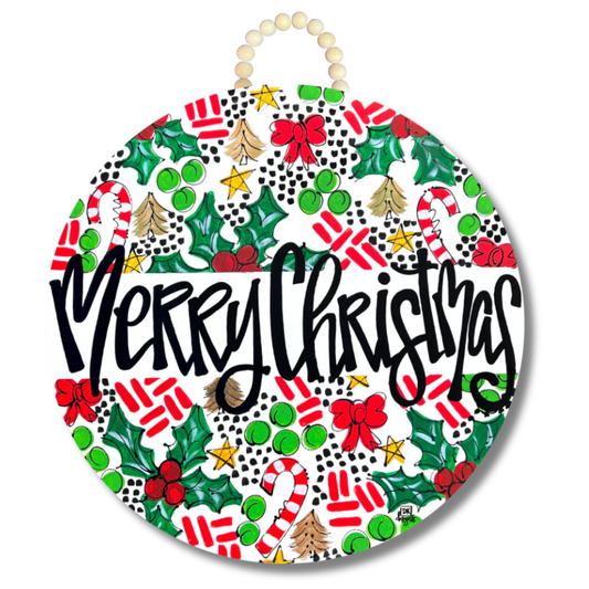 "Merry Christmas" Door Hanger