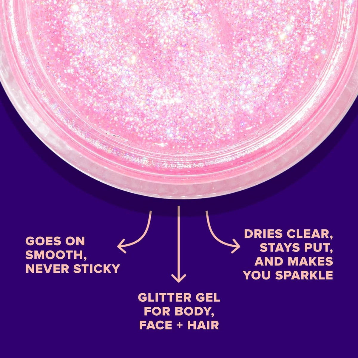 Flamingo-Pink | Body Glitter