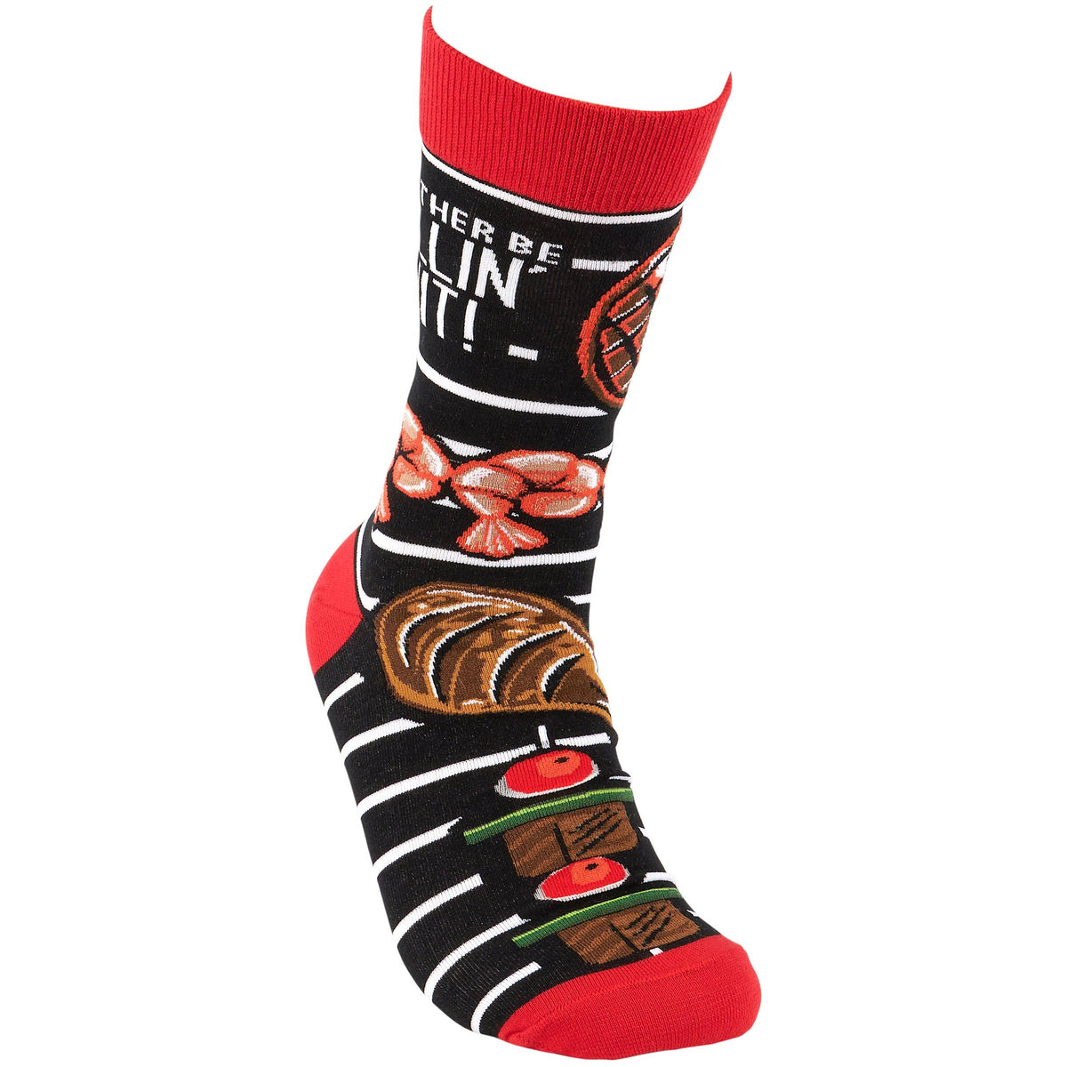 I'd Rather Be Grillin' Socks