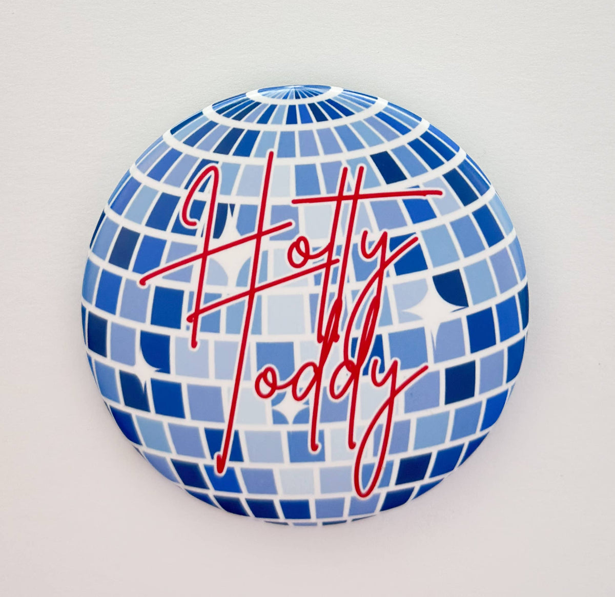 Disco Hotty Toddy Game Day Button
