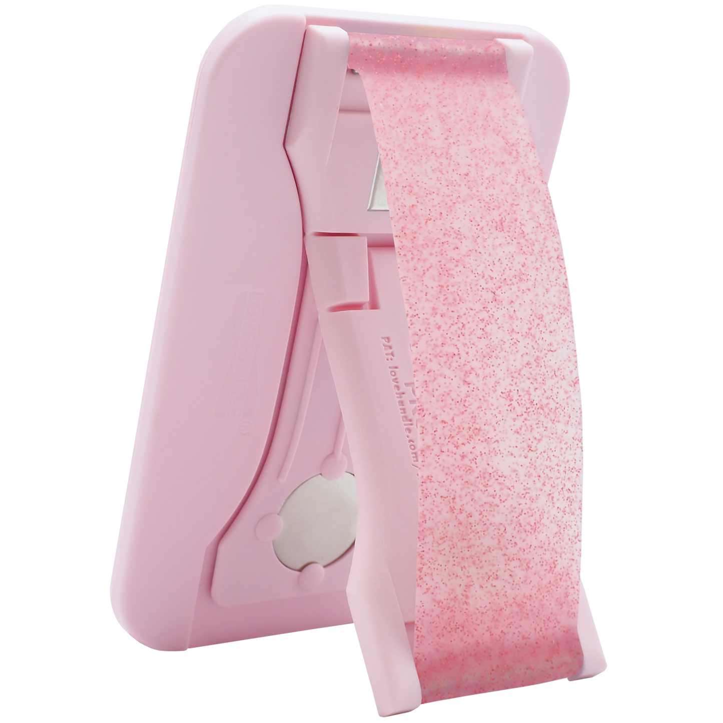 LoveHandle PRO for MagSafe - Pink Diamond Glitter