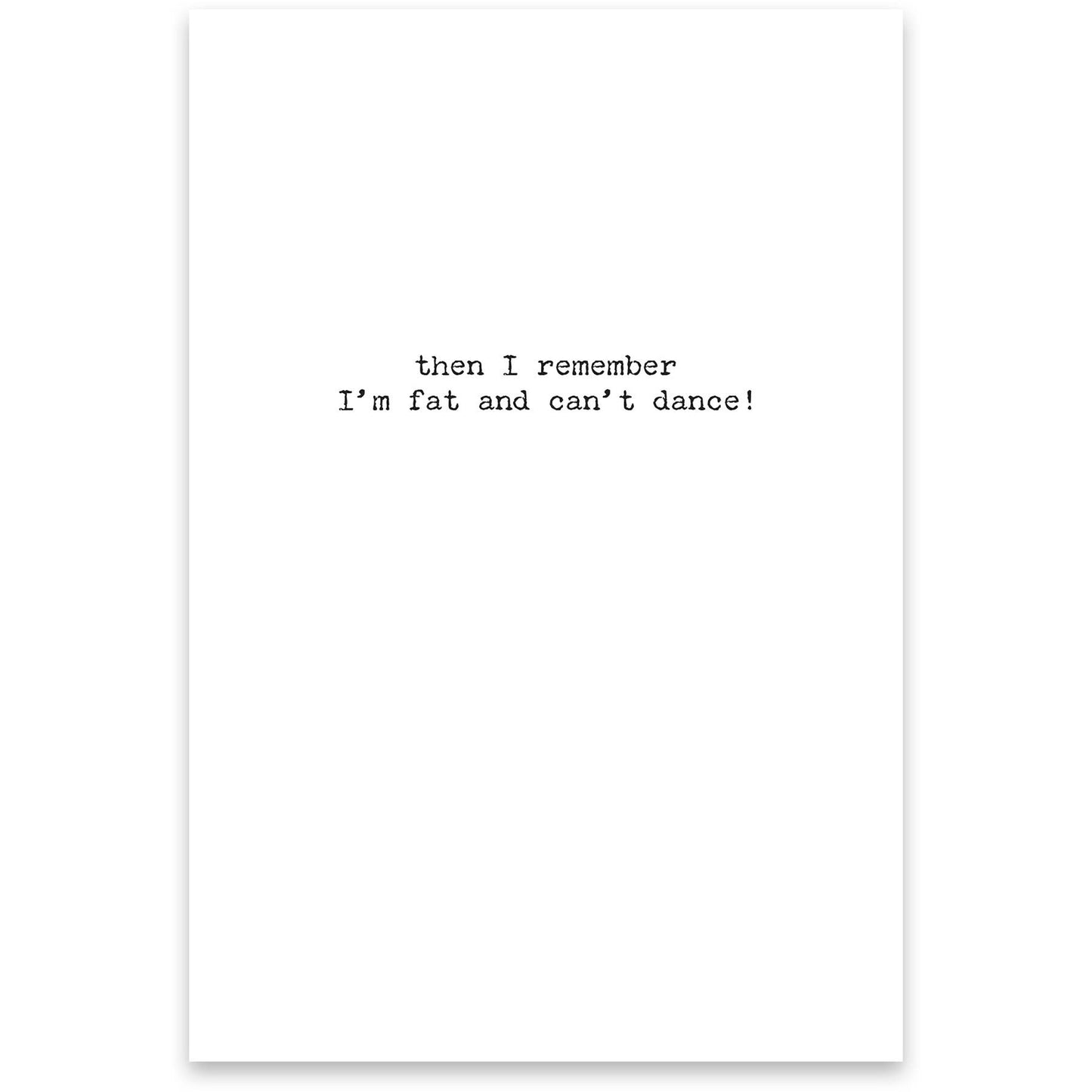 A Stripper Greeting Card