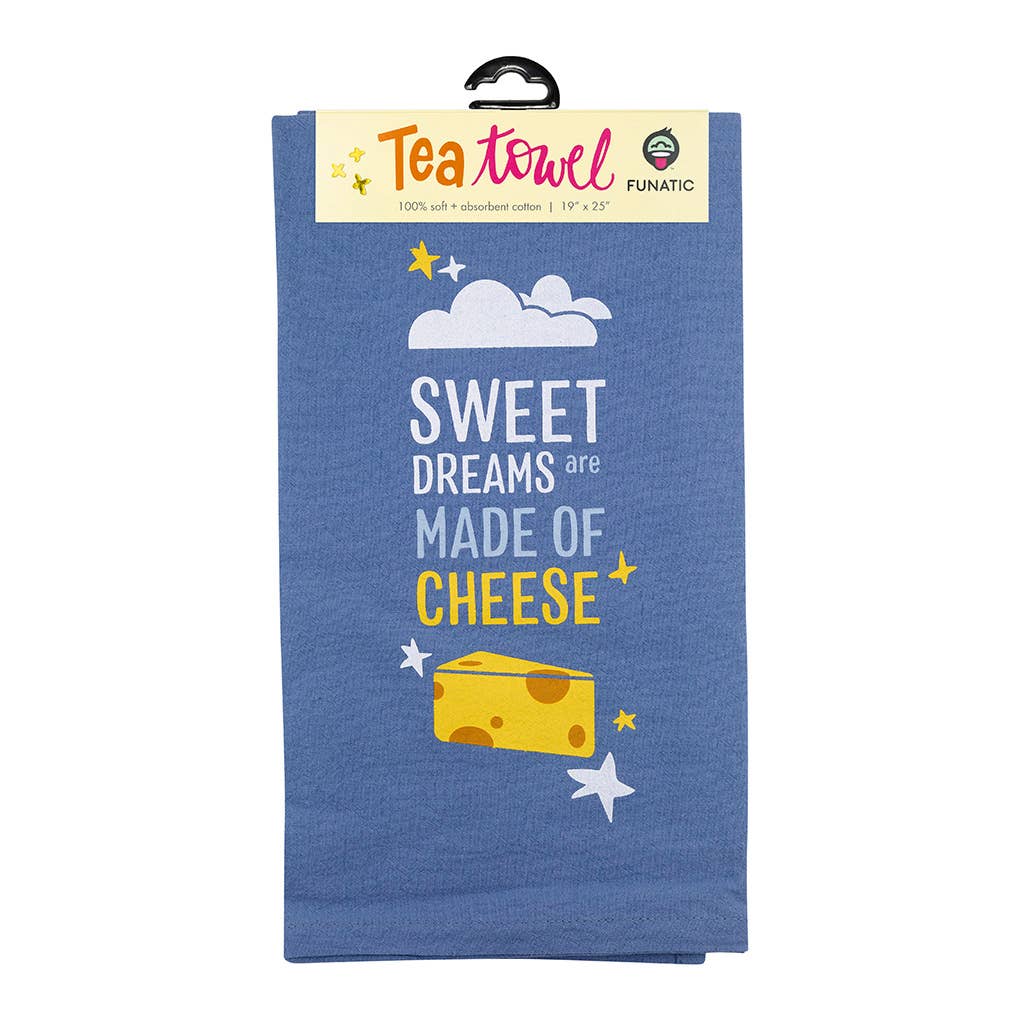 Made Of Cheese Tea Towel