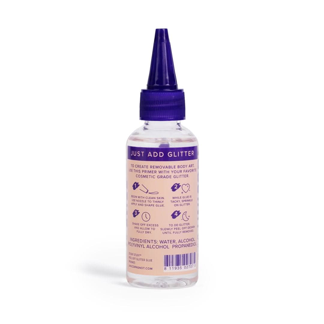 Peel-Off Glitter Adhesive | Glitter Glue
