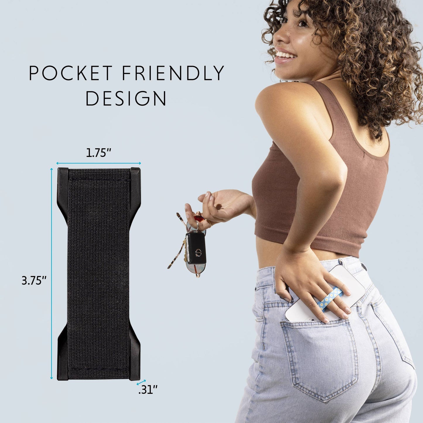 LoveHandle PRO- Rose Quartz Glitter