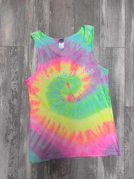 OS Sun Logo Tank - Tie-Dye