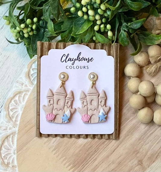 Sandcastle Earrings