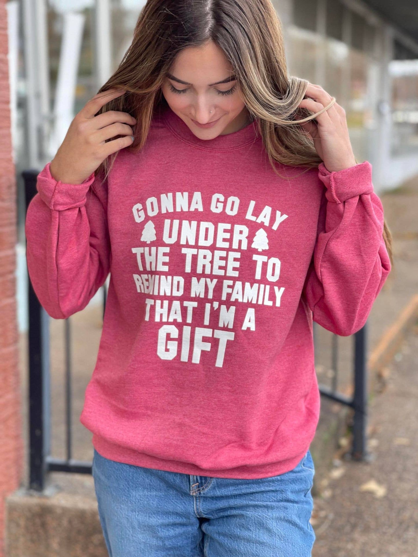 I'm A Gift Sweatshirt