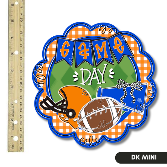 Orange and Blue Game Day Mini