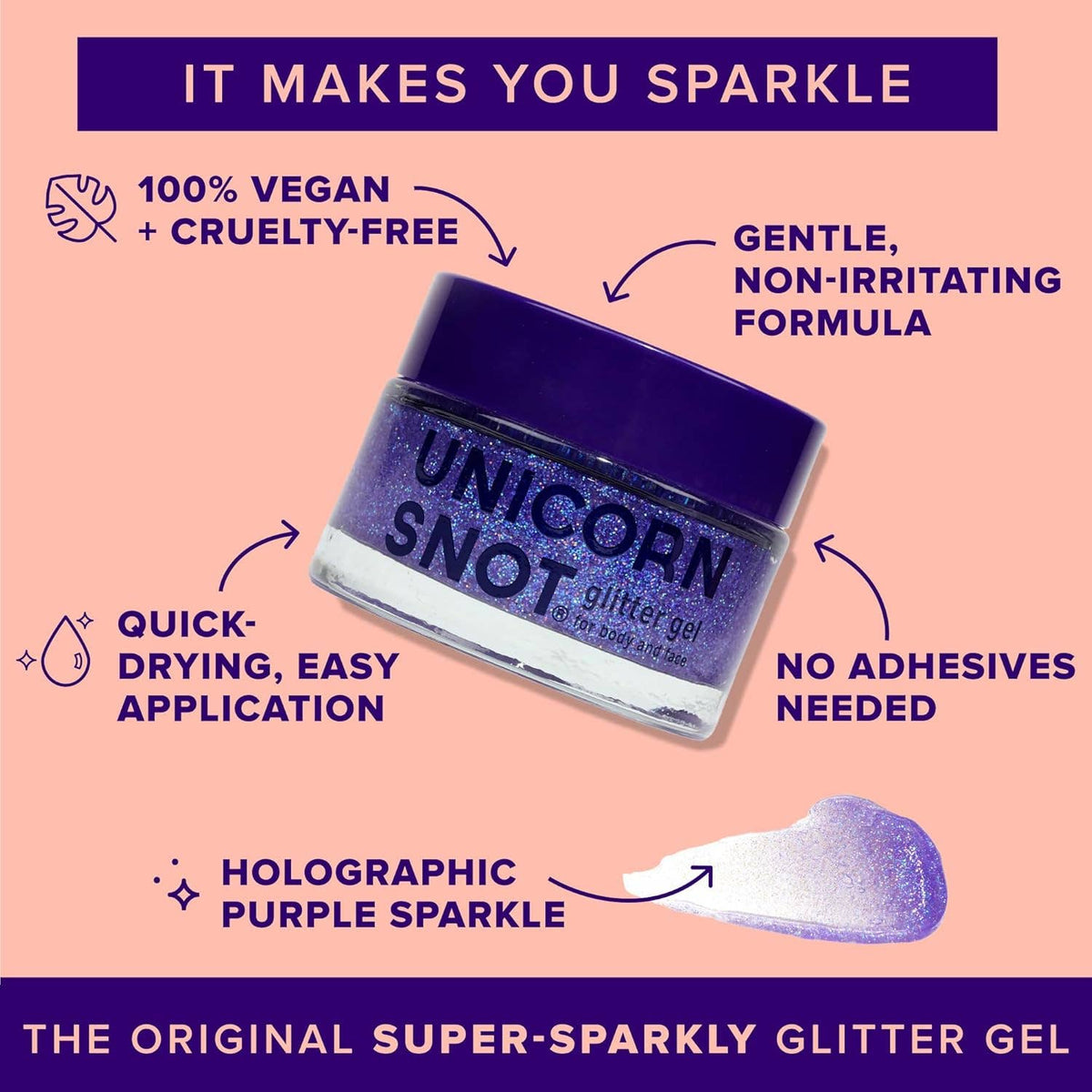 Ultraviolet-Purple | Body Glitter
