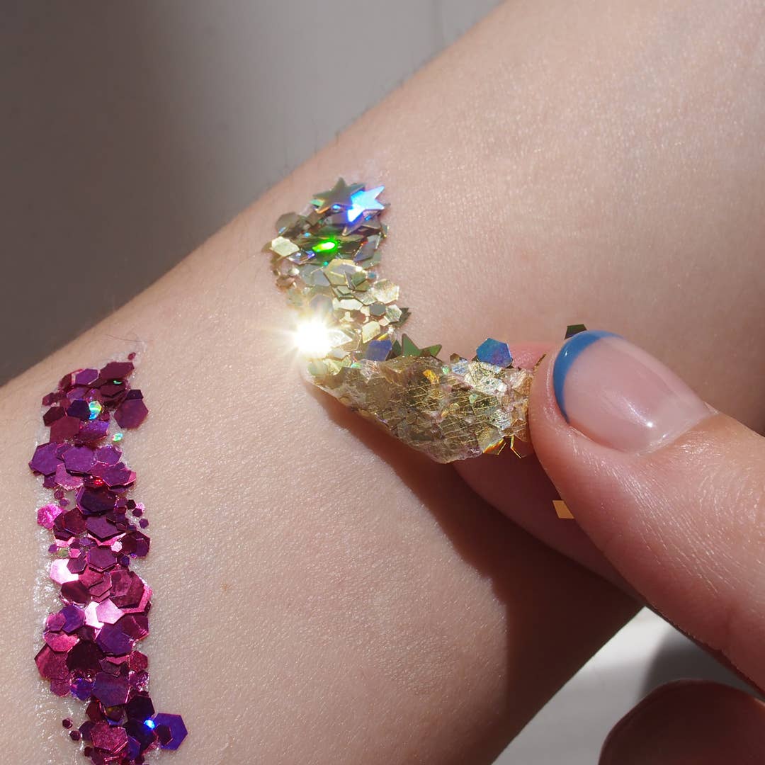 Peel-Off Glitter Adhesive | Glitter Glue