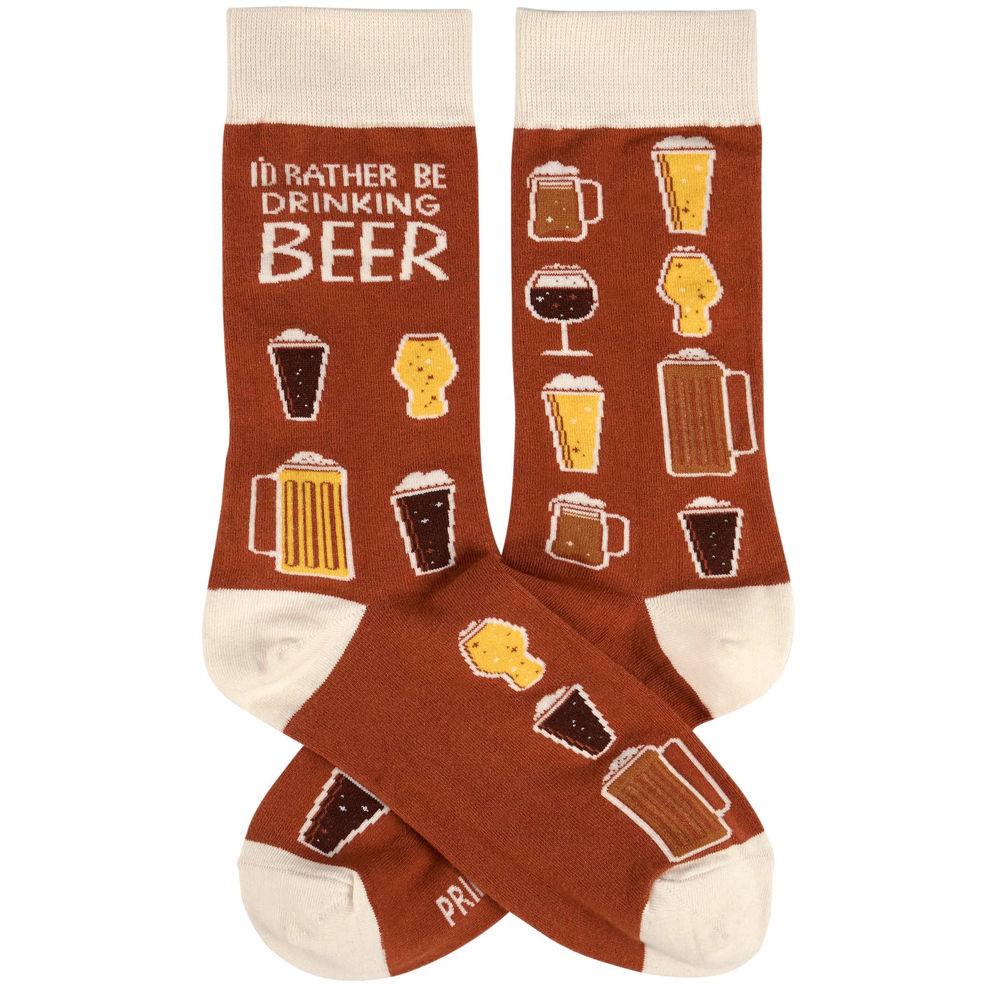Rather Be Drinking Beer Socks