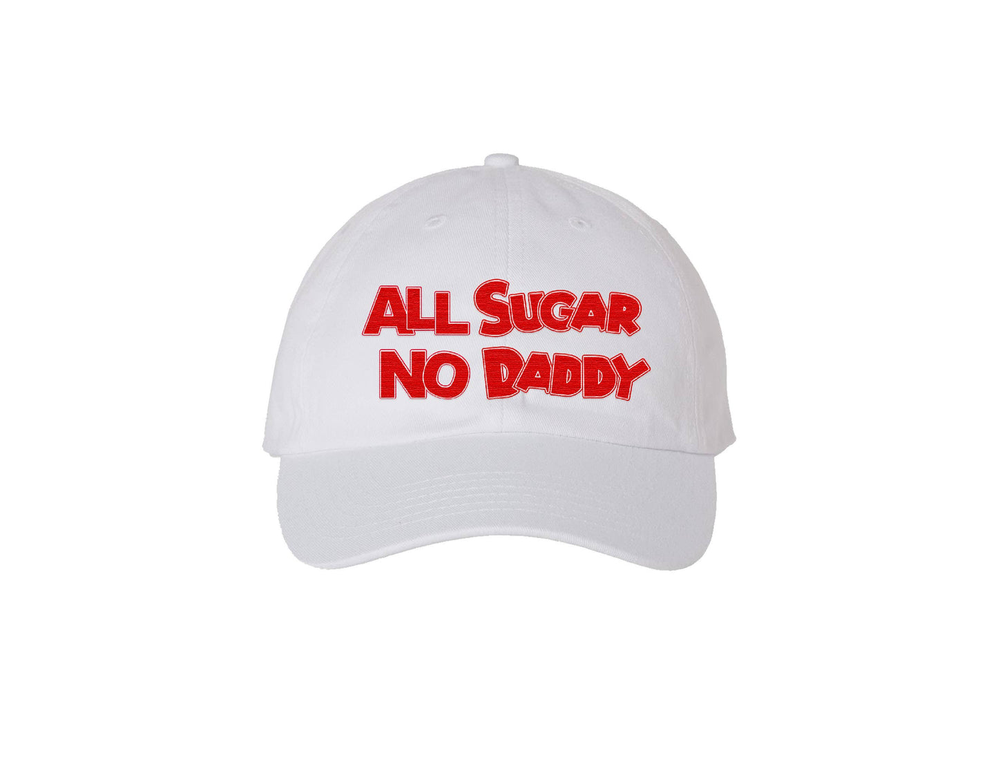 All Sugar No Daddy Embroidered Hat