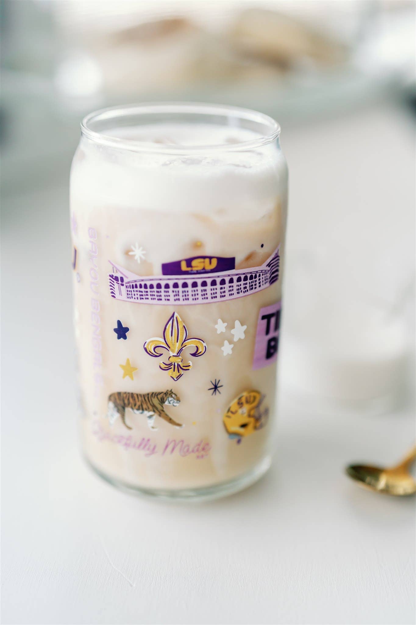 LSU Glass Cup