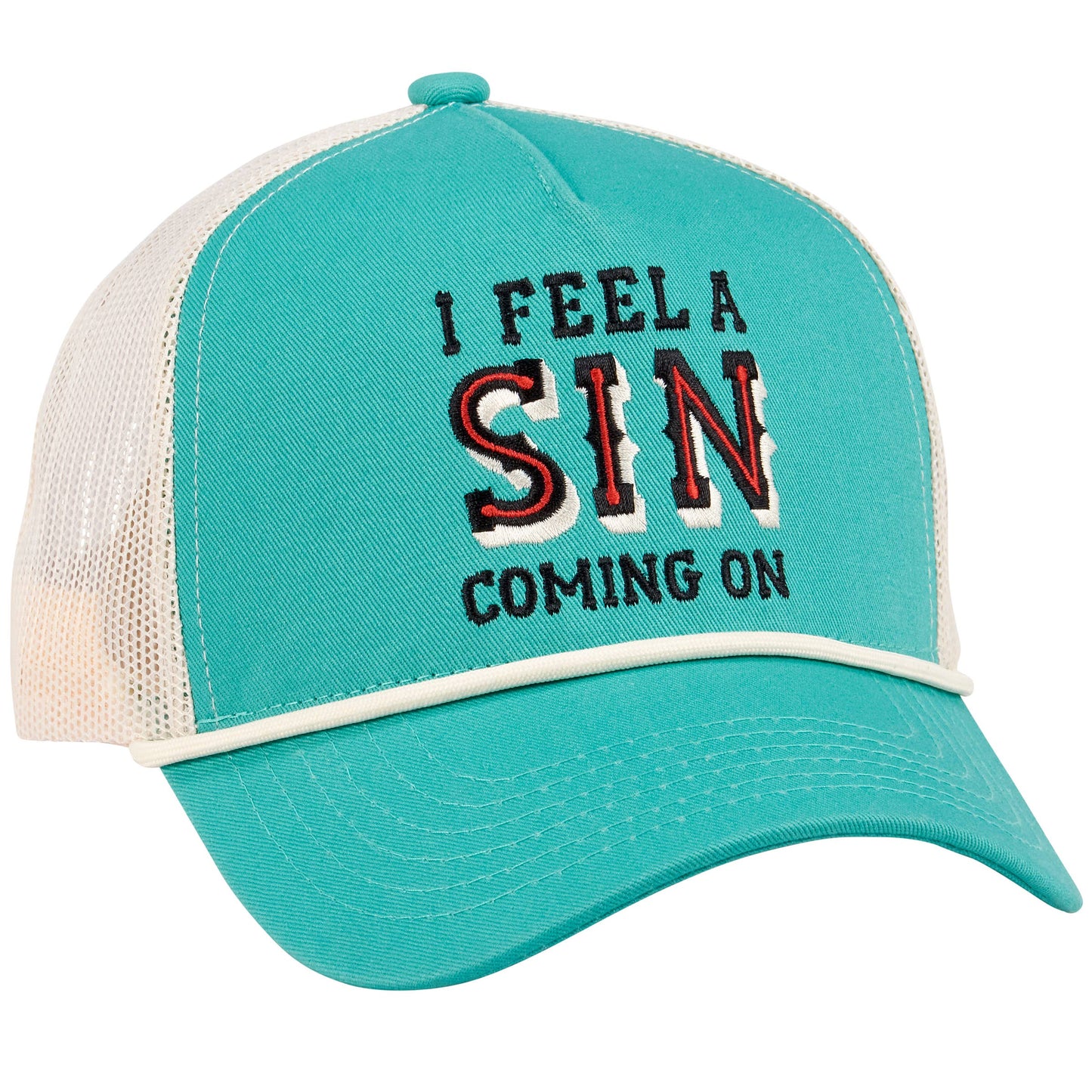 I Feel A Sin Coming On Trucker Hat