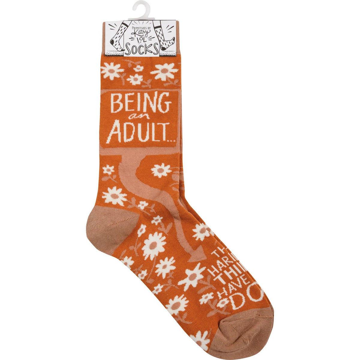 Being An Adult Socks