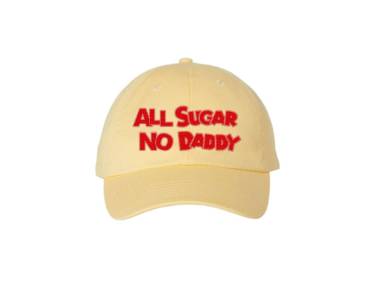 All Sugar No Daddy Embroidered Hat