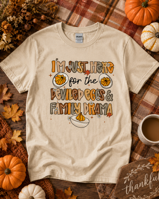 Deviled Eggs and Family Drama Tee