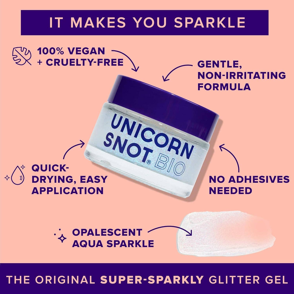 Galaxy-Holographic Body Glitter