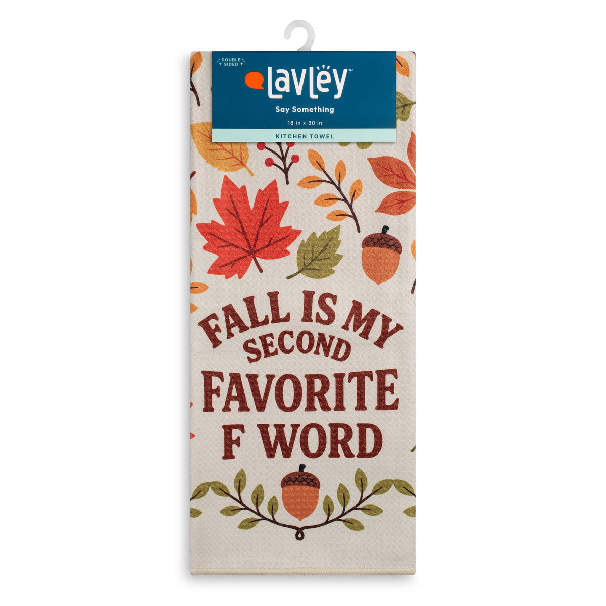 Fall Is My 2nd Favorite F-Word Microfiber Towel