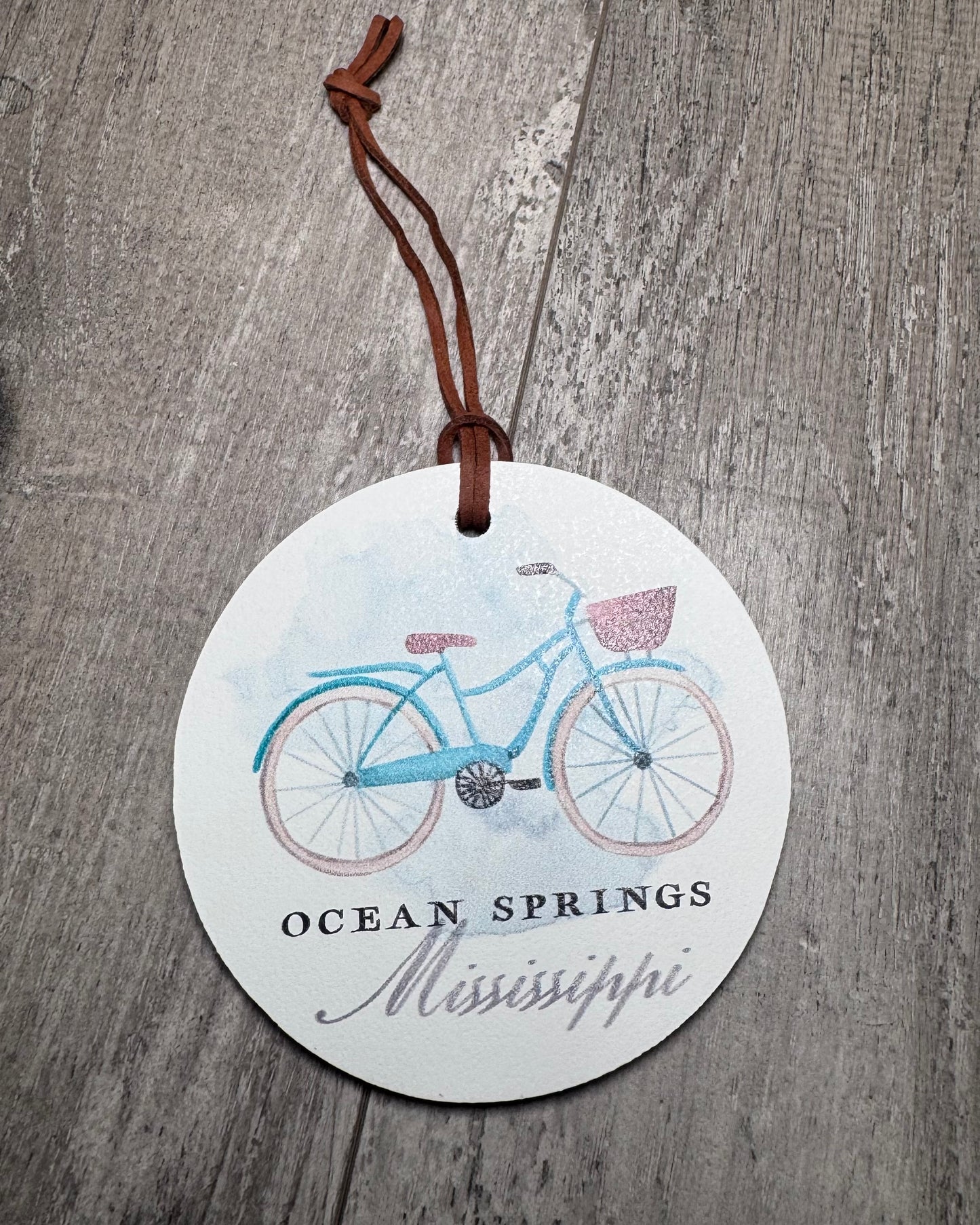 Bike Ocean Springs Ornament