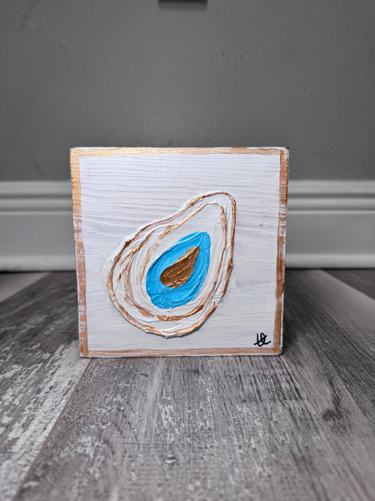 Oyster Gold Wood Block