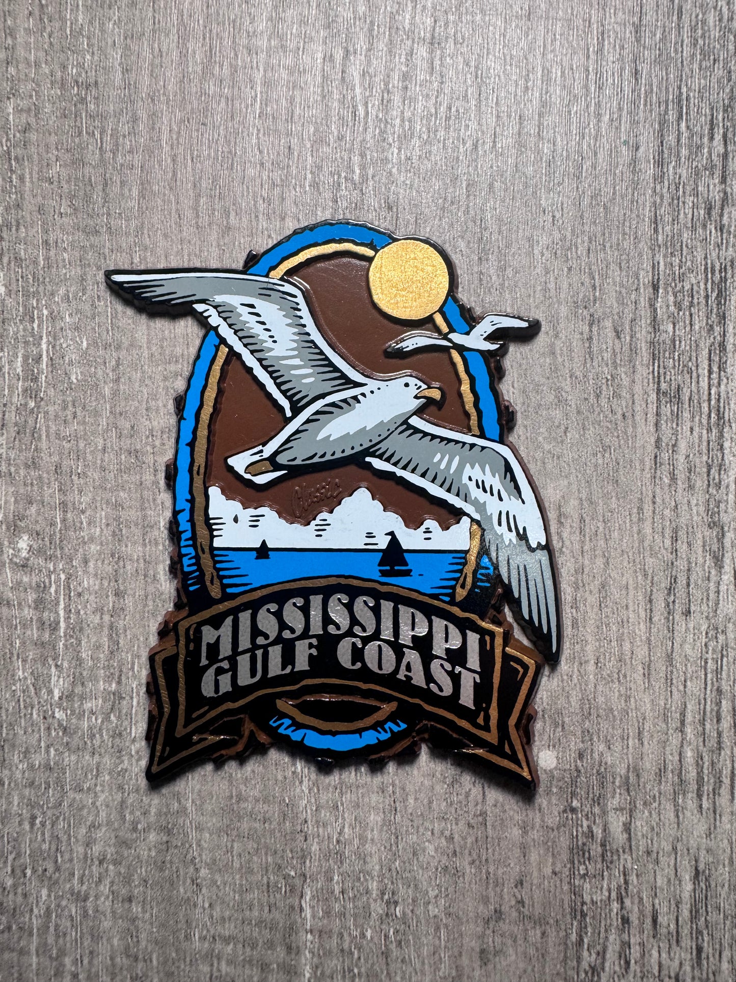 Gulf Coast Seagull magnet